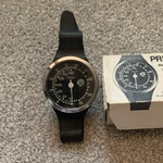 Precisa Depth Gauge Wrist Mount Scuba Diving Swiss Made W/ Box. Fixed Price $150.00.