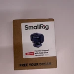 Smallrig 3809B Monitor Support With Cold Shoe For Camera, Black. Fixed Price $8.54.