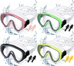 Adult Goggles Swimming Pair Earplugs Anti Fog Snorkel Mask. Fixed Price $36.39.