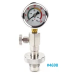 Scuba Dive Din Tank Cylinder Pressure Checker 6000 Psi - 400 Bar Gauge. Fixed Price $59.95.