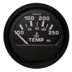 Faria Euro Black 2" Water Temperature Gauge 100-250 #12812. Fixed Price $49.97.