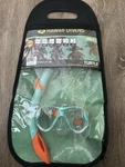 Hawaii Divers Kids Snorkel Mask Set Age 6+ Teal Orange Swim Summer Active. Fixed Price $19.97.
