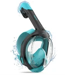 Acure SN03 Kids Snorkel Mask Full Face+anti-fog+dry Top Set Age 3-8. Fixed Price $39.99.