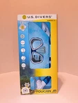 New U.s. Divers Youth Blue Tiki Swimming Mask Shatter Resistant - Wsnorkel. Fixed Price $15.99.