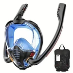 2025 Latest Free Breathing Full Face Mask Two Snorkel Technology. Fixed Price $33.50.