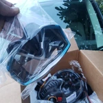 Adult Pano 3 Window Scuba Diving Mask, Tempered Glass Snorkel Dive Anti-fog. Fixed Price $37.41.