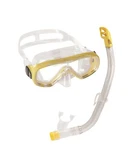 Cressi Ondina Mask And Top Snorkel Combo Set - Clear/yellow. Fixed Price $22.49.