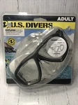 U.s. Divers Explore Series Adult Mango Mask Swim Goggles Black Nip. Fixed Price $17.39.
