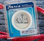 Faria 13103 Dress White 2" 5 Bar Oil Pressure Gauge Metric - 60 Lb Psi. Fixed Price $28.99.