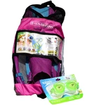U.s. Divers Chlden's Set Shoe Sz 3-6 Fins, Snorkel+new Speedo Goggles. Fixed Price $5.50.