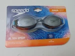 Speedo Junior Swim Goggles Jr. Sea Spray 7500363-005 Black/grey Age 6-14 Yrs Old. Fixed Price $12.98.