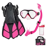 Snorkeling Set Children Fin Gear + Adjustable .... Fixed Price $60.13.