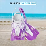 Blue Reef Piper Kids Mask Set, Purple, Snorkeling Gear For Includes. Fixed Price $48.12.