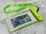 Enkeeo Waterproof Phone Case Neon Green Floating Pouch Underwater. Fixed Price $17.87.