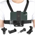 Chest Harness Body Strap Mount Accessories Adjustable For Iphone Gopro Android. Fixed Price $9.96.