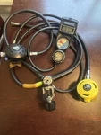 Beuchat Scuba Diving Regulator Vs Octopus VX10 Gauges Etc Not Able Test. Fixed Price $69.00.
