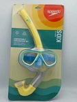 Speedo Kids' Classic Surf Gazer Mask Snorkel Set Yellow/blue: Ages 3-6. Fixed Price $19.99.