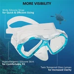 Blue Reef Sentinel Mask Set Turquoise, Snorkeling Gear For Adults. Fixed Price $36.79.