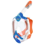 Open Box Seac Unica Fullface 180 Gopro Compatible Snorkel Mask-blue/orange-l/xl. Fixed Price $52.90.