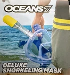 Aqua Leisure Oceans 7 Deluxe Snorkeling Mask L/xl. Fixed Price $34.99.