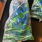 Speedo Kids' Sea Seeker Mask Snorkel Fins Set Blue/green, S/m Shoe Size 11-1. Fixed Price $19.00.