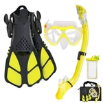 Snorkeling Set Children Fin Gear + Adjustable .... Fixed Price $60.13.