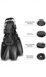 Xdobo Snorkeling Gear For Adults &children Set Scuba Mask + Fins 4&1/2 To 8&1/2. Fixed Price $39.00.