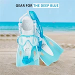 Blue Reef Piper Kids Mask Set, Turquoise, Snorkeling Gear For Inclu. Fixed Price $44.21.