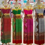Beautiful Thai Naga Nakee Stlye Satin Silk Set State Fancy Outfit Party Costume. Fixed Price $149.00.