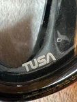 Tusa Sport Diving Mask Snorkel Scuba Swim Goggles Black Red Adult. Fixed Price $25.00.