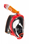 Ocean Reef Aria Qr+ W/ Camera Holder Full Face Snorkeling Mask Anti-fog Red. Fixed Price $99.95.