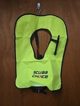 Scuba Choice Adult Snorkel Vest Neon Yellow/black With Name Box. Fixed Price $25.00.