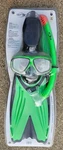 Crane - Snorkeling Green Fins Mask Set New Package. Fixed Price $24.99.