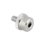 Camvate Thread Adapter 5/8"-27 Male To 1/4"-20 Microphone Mount Silver. Fixed Price $8.89.
