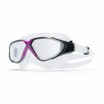 Tyr Rogue Femme Swim Mask Adult Fit, Clear/purple/grey. Fixed Price $29.99.