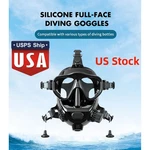 Silicone Full Face Anti-fog Diving Goggles Underwater Snorkel Masks #us. Fixed Price $83.15.