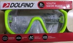Dolfino Mask Green Ages 6+ Youth Impact Resistant, Latex Free, Custom Fit. Fixed Price $10.00.
