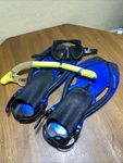 Body Glove Expanse Ii Fins Blue Black Size Ml/xl 9-13 Tito Mask And Snorkel Set. Fixed Price $29.99.