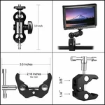 Slow Dolphin Camera Clamp Mount Bracket Super W/1/4 And 3/8. Fixed Price $14.46.