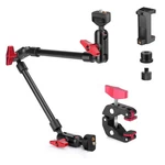 Hemmotop Magic Arm With Clamp, Long Articulating In, Black And Read. Fixed Price $50.61.