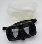 Sherwood Scuba Magnum 2 Diving Mask Black Tempered Glass Hard Storage Case New. Fixed Price $40.00.