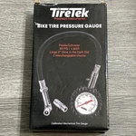 Tiretek Road Bike Pressure Gauge, 60 Psi With Interchangeable Presta Valve. Fixed Price $19.99.