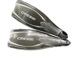 Cressi Men Full Foot Scuba Diving Fins Reaction Pro Black Us 5-5.5. Fixed Price $80.00.
