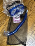 Offshore Dive Gear Sport Series Mask & Snorkel Set Blue. Fixed Price $9.99.