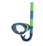 Speedo Kids Porto Snorkel Mask Set Blue Fun Retro Dive Ages 3-6. Fixed Price $10.99.