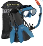 Us Divers Playa Adult Set, Swim Fins, Snorkel, Diving Mask L/xl. Fixed Price $43.00.