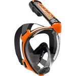 Used Cressi Duke Dry Full Face Mask-black / Orange Small Medium. Fixed Price $33.99.