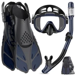 Ubekezele Snorkeling Gear For Adults WOMEN,4 1 Ml/xl, Navyblue. Fixed Price $57.87.