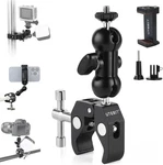 Utebit Super Clamp Mount 360 Ball Head Magic Arm For Gopro Phone Dslr. Fixed Price $20.77.