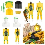 Dio Brando Cosplay Yellow Deluxe Costume+headband Halloween Party Full Set. Fixed Price $81.27.